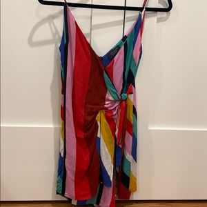 Zara rainbow romper